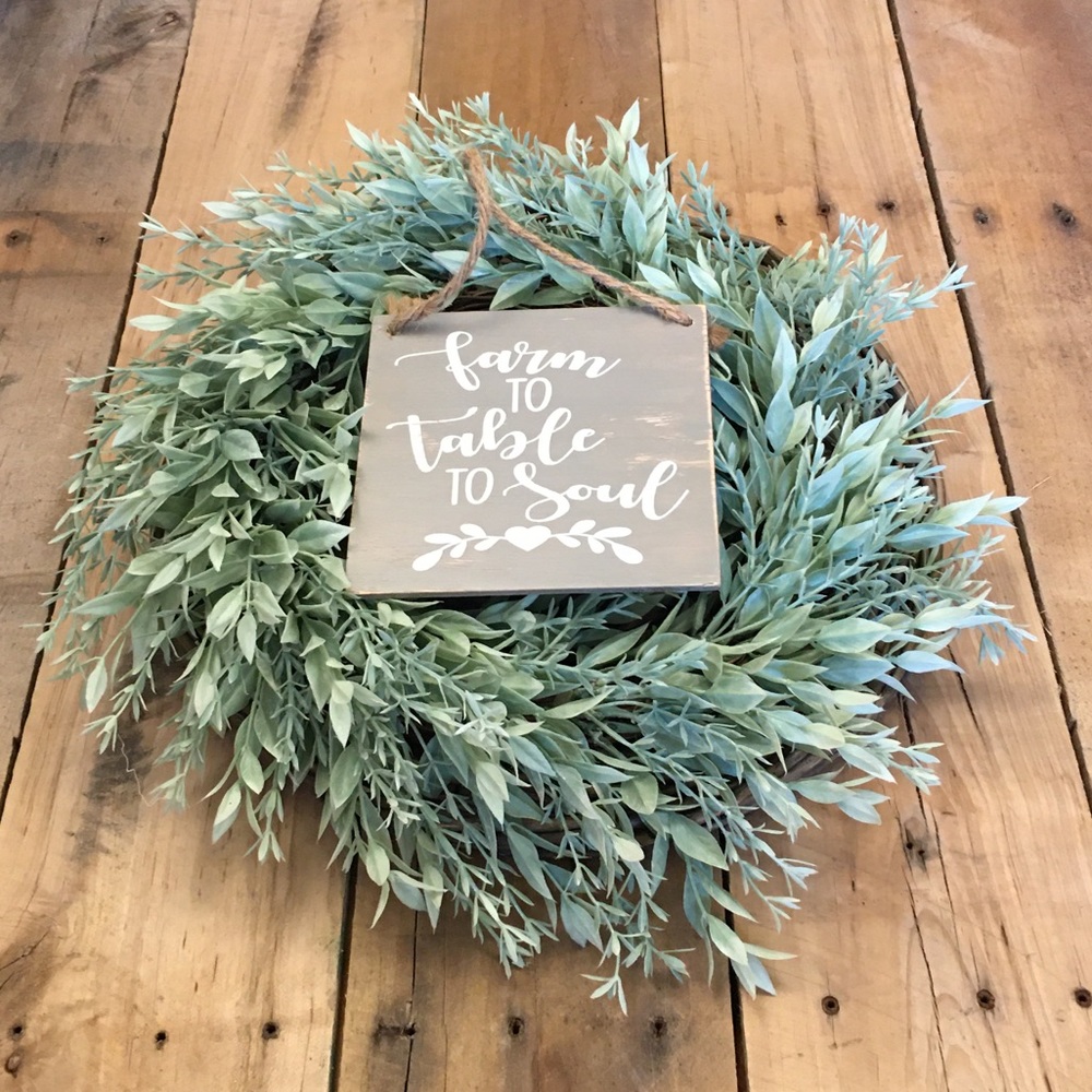 ๐2/$18!๐ Farm To Table- Handcrafted Sign - Picture 2 of 3